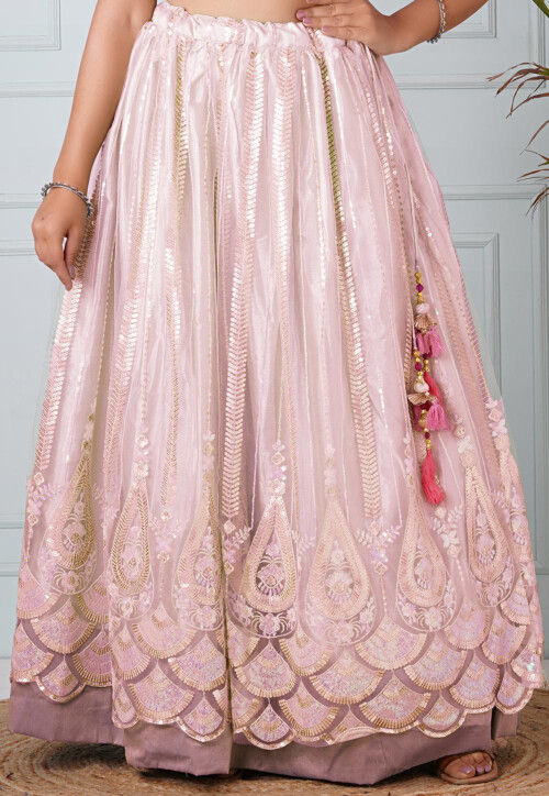 Net skirt work top