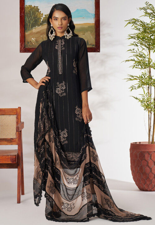 embroidered organza dress pakistani Embroidered Organza Maxi Dress: Pakistani Indian Wedding Reception Gown
