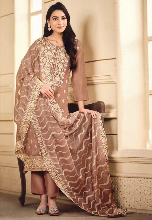 open lace back dress Decent Embroidered Formal Organza Wedding Wear Dress  Best Price Online in  Pakistan
