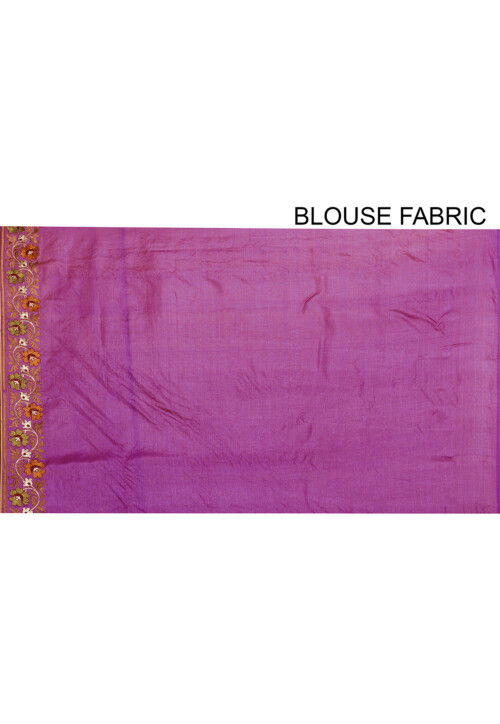 Banarasi Tussar Silk Saree in Pink