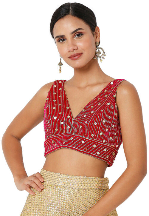 Cut slip blouse cheap design