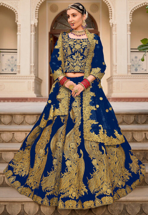 Velvet lehenga dress clearance