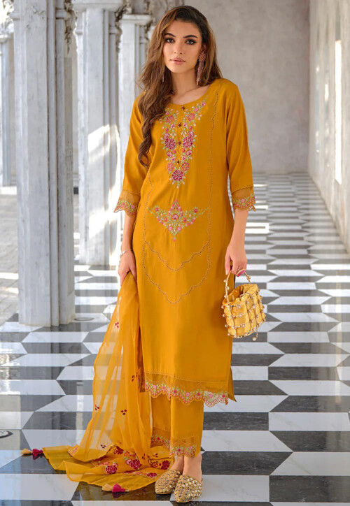 rose embroidered bodycon dress Yellow Embroidered Dress