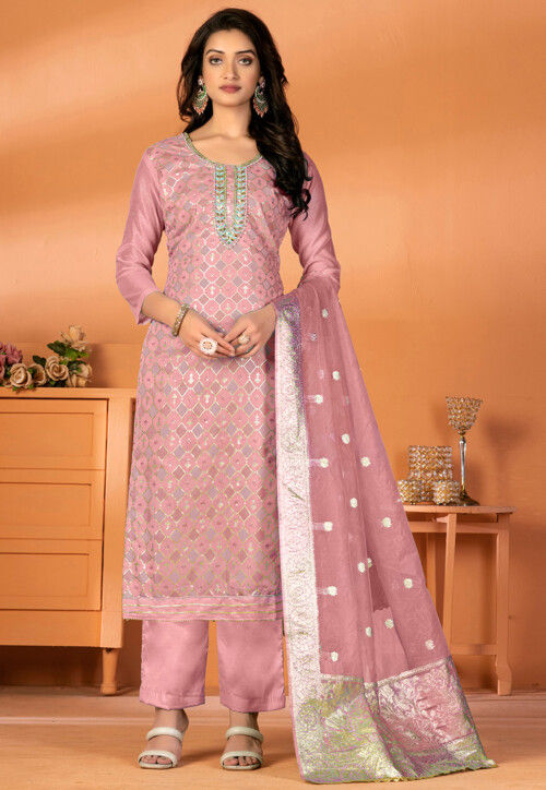Baby Pink Punjabi Suit | Stylish Color Combinations