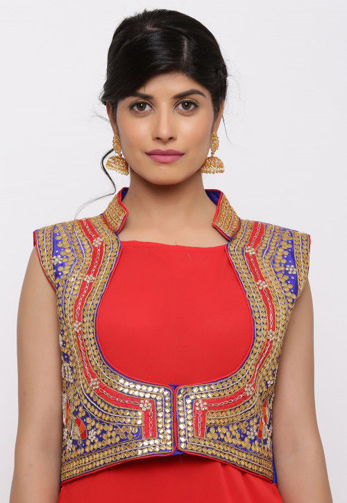 Short jacket pattern kurti deals