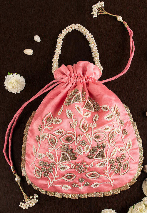 Pink potli 2025 bag