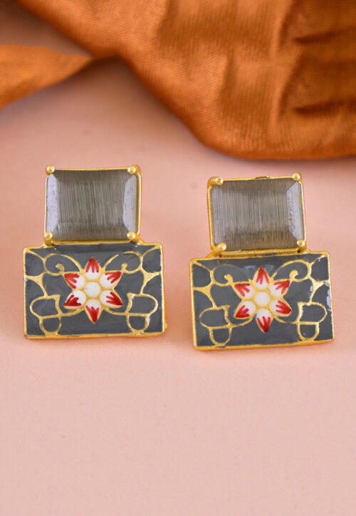 Hand Painted  Earring