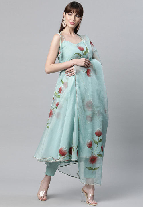 Hand painted dresses pakistani outlet