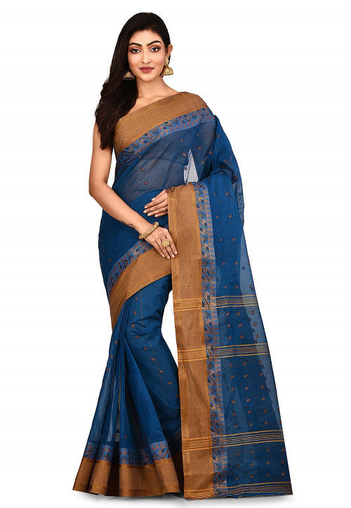 Pure cotton tant saree Clearance