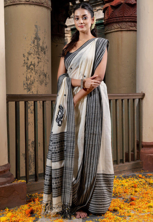 Silk Mark Pure Tussar Silk Saree – Chickpet Sarees