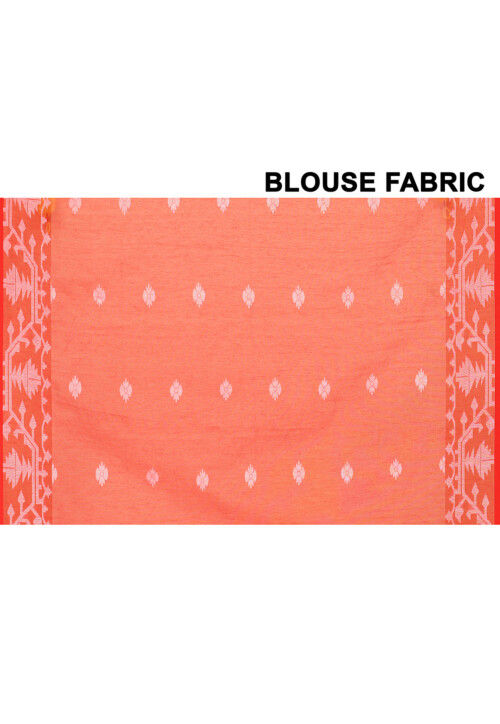 Jamdani Art Silk Saree in Beige