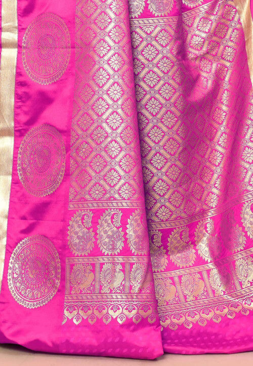 Kanchipuram Saree in Black