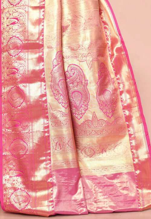 Kanchipuram Saree in Multicolor