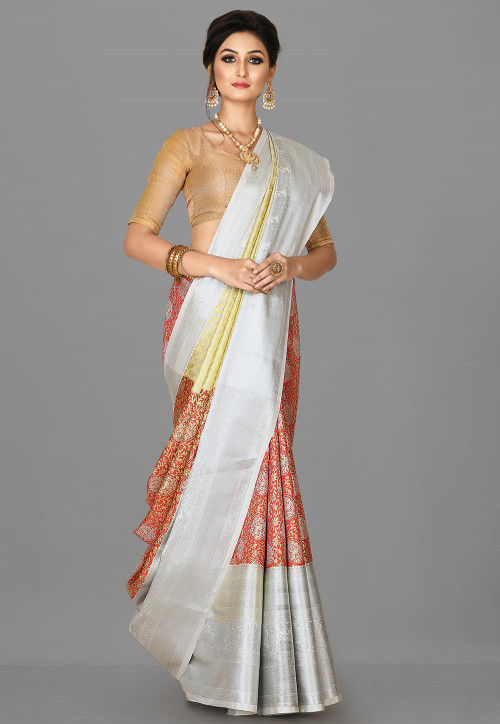 Kanchipuram Saree in Red