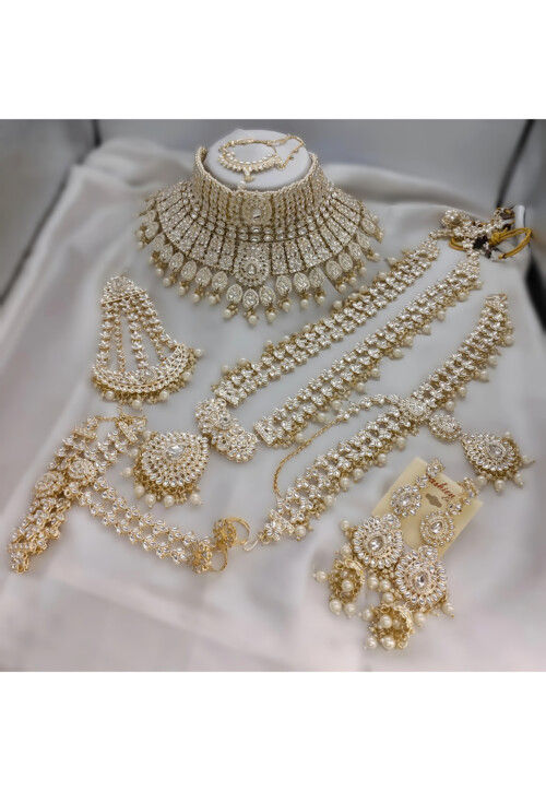 Buy Kundan Bridal Set Online JNV5287 Utsav Fashion