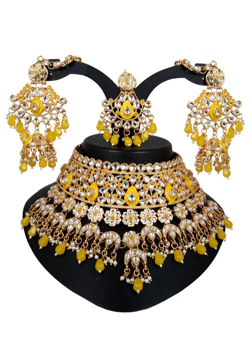 Kundan Choker Necklace Set