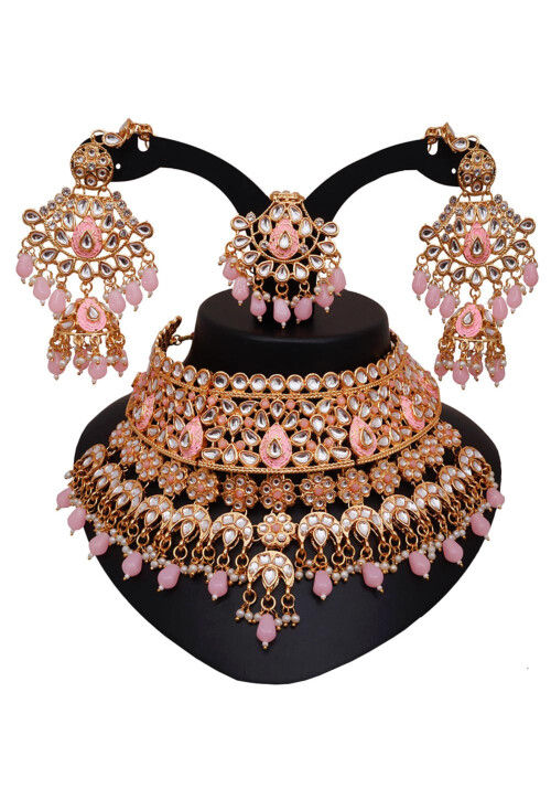 Kundan Choker Necklace Set