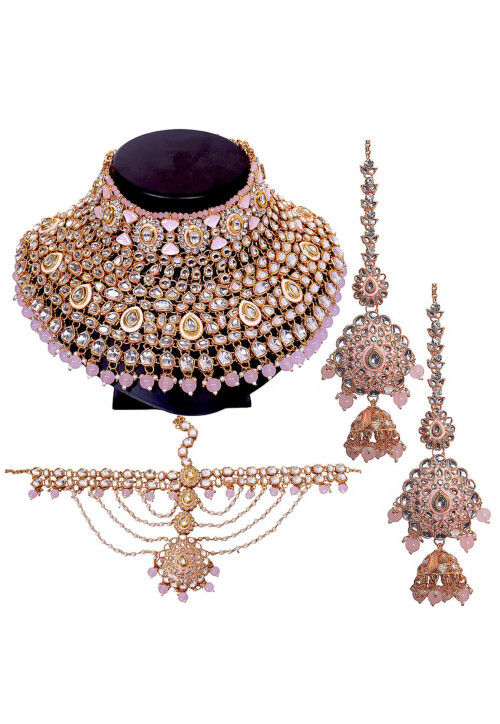 Kundan Choker Necklace Set