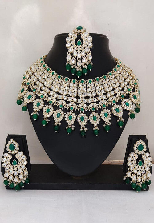 Kundan Choker Necklace Set