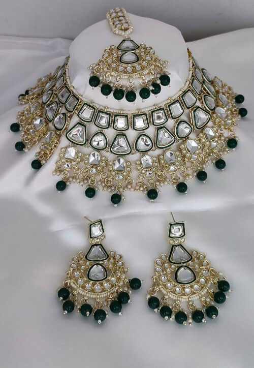 Kundan Choker Necklace Set