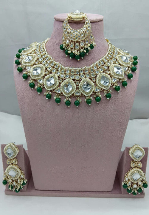 Kundan Choker Necklace Set