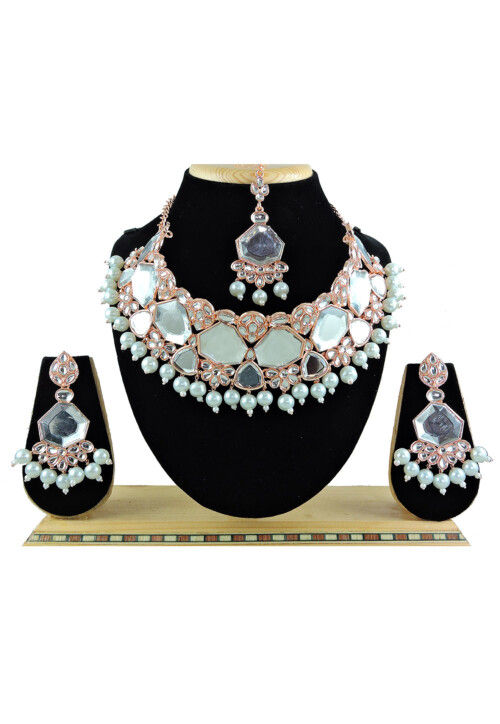 Kundan Choker Necklace Set