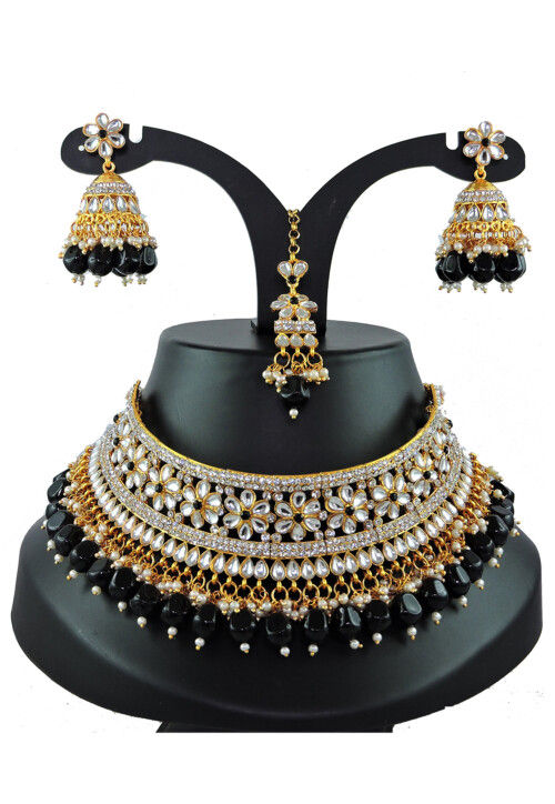 Kundan Choker Necklace Set