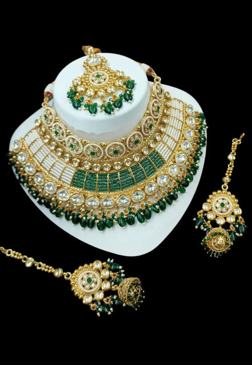 Kundan Choker Necklace Set