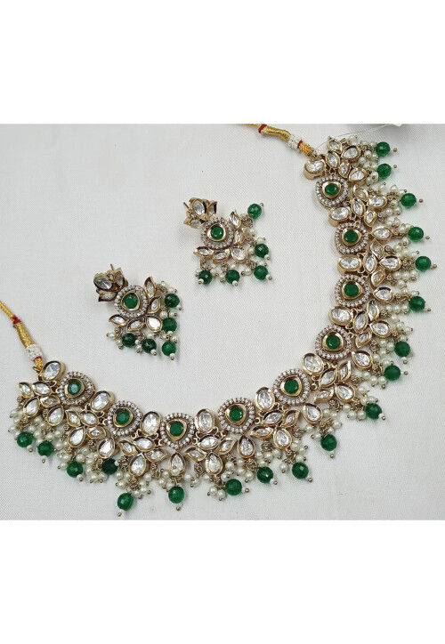 Kundan Choker Necklace Set