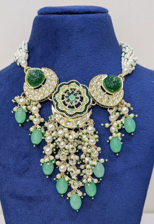 Kundan Choker Necklace Set