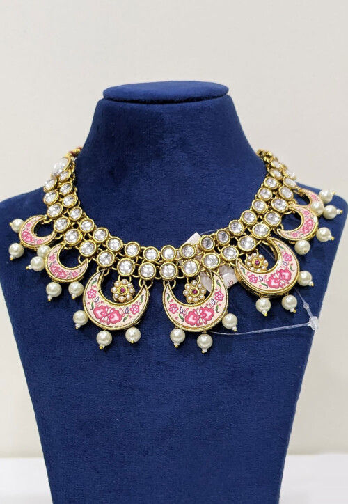 Kundan Choker Necklace Set
