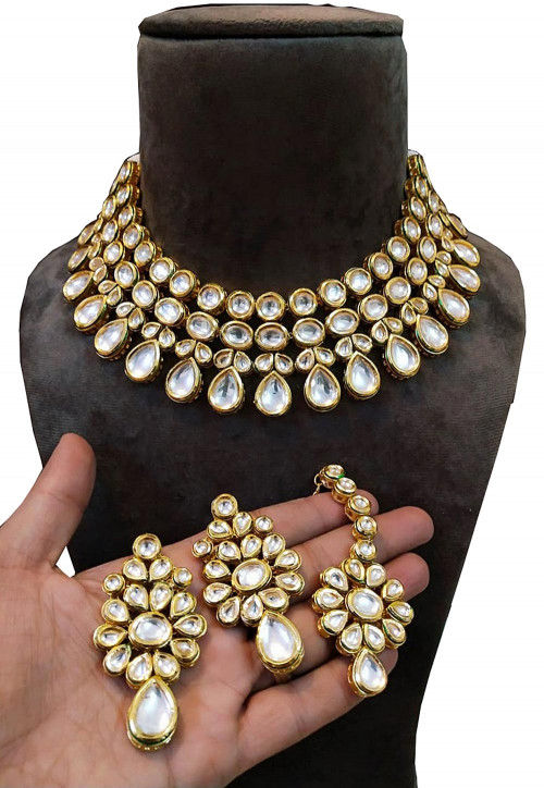 Indian jewelry kundan choker set,kundan meenakari Work Set Kundan Necklace Kundan Choker necklace jewelry set Gifts indian necklace