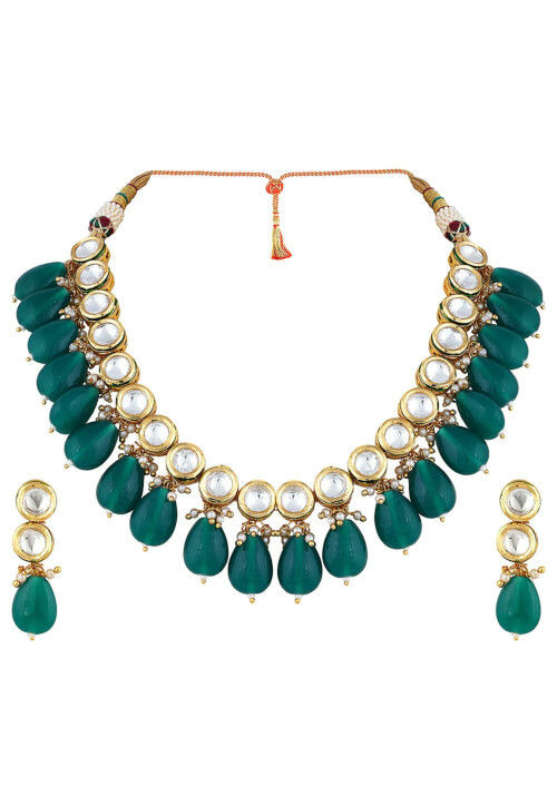 Kundan Choker Necklace Set : JMY1488