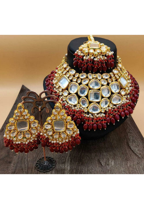 Maroon 2025 kundan choker