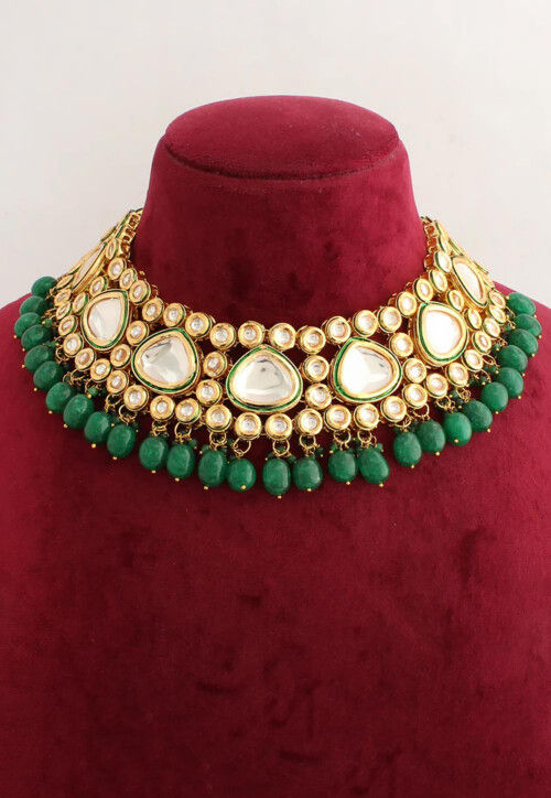 Kundan Choker Necklace Set