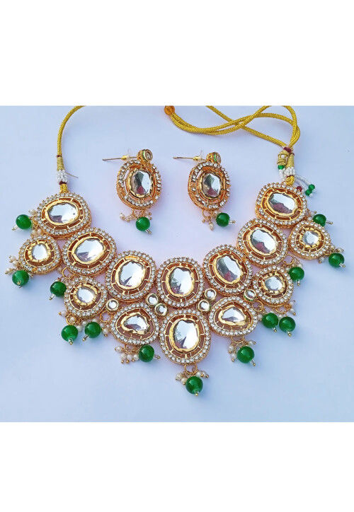 Kundan Choker Necklace Set