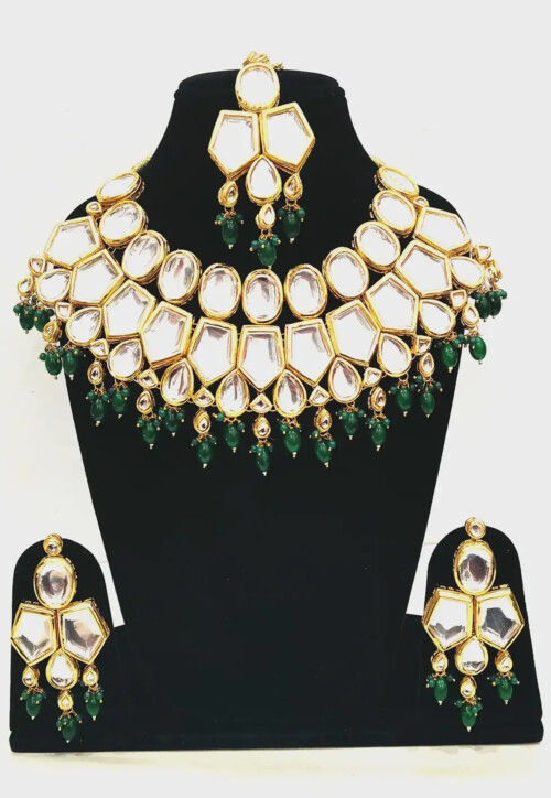 Kundan Choker Necklace Set