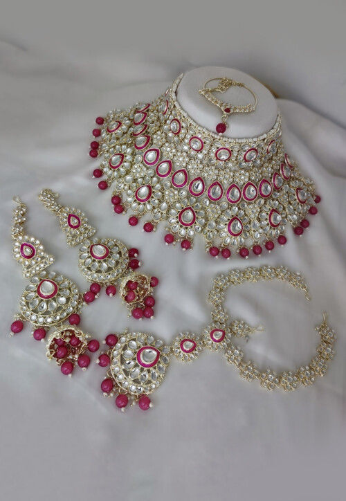 Kundan Choker Necklace Set
