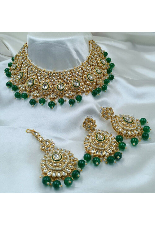 Kundan Choker Necklace Set