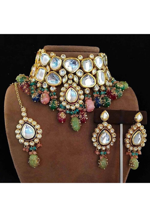 Kundan choker set price cheap