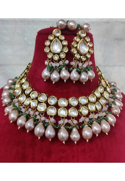 Kundan Choker Necklace Set