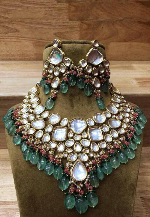 Bridal kundan choker necklace on sale