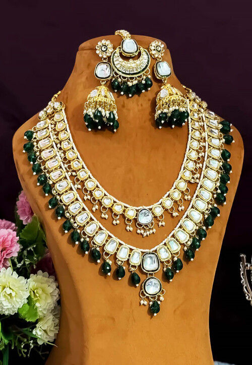 Kundan Layered Necklace Set