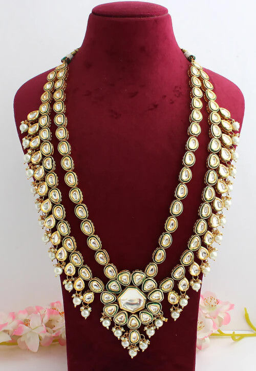 Kundan Long Necklace