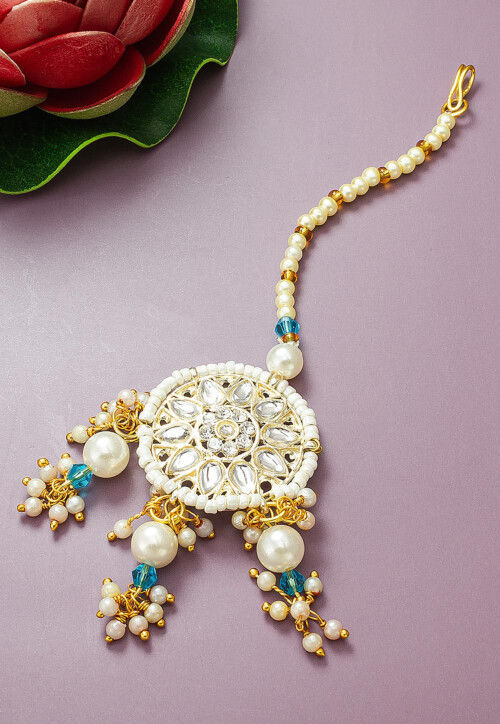 Kundan maang tikka online hotsell