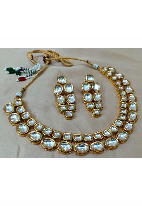 Big kundan necklace store
