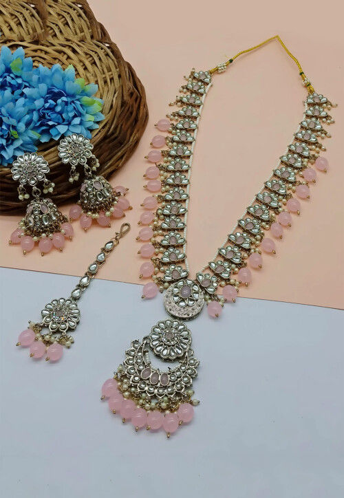 Buy Kundan Necklace Set Online JNV6831 Utsav Fashion