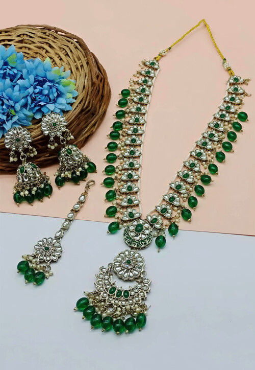 Buy Kundan Necklace Set Online JNV6832 Utsav Fashion