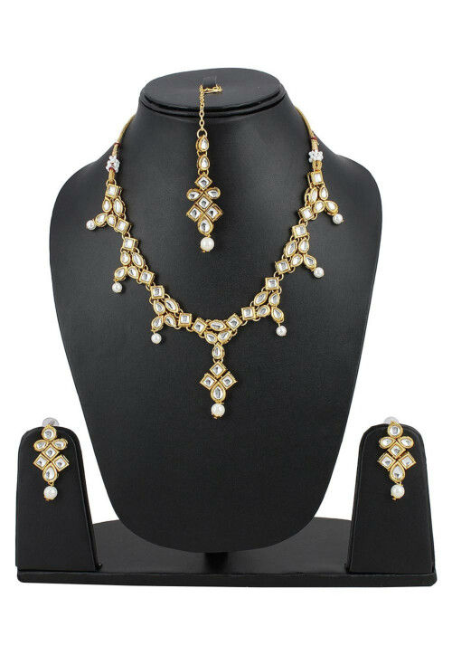 Artificial necklace set online shopping clearance