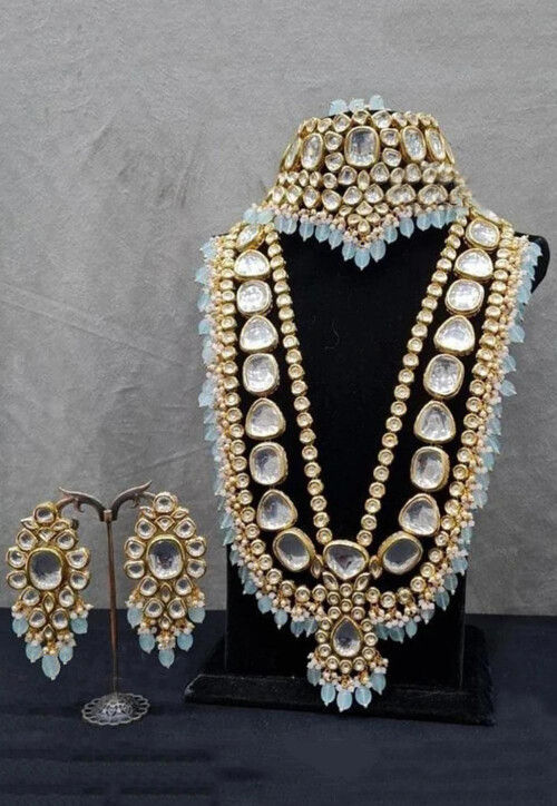 Heavy kundan hotsell necklace set